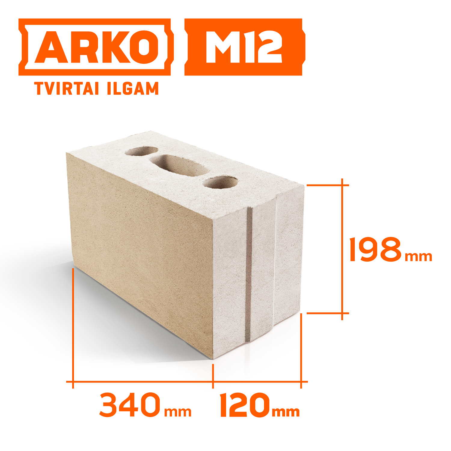 Blokeliai ARKO M12